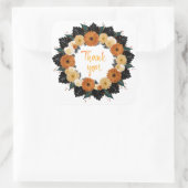 Bieden van oproepingsplek Elegant Vierkante Sticker (Tas)