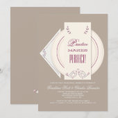 Bieden van tafel kaart (Voorkant / Achterkant)