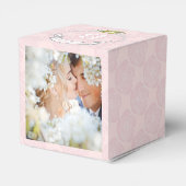 Bieden voor doos Uw foto's Monogram Namen Bedankdoosjes (Achterkant)