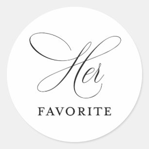 Bieden voor haar favoriete Sticker