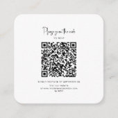 Bieden Website QR Code Foto Enclosure Kaart (Voorkant)