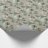 Biedermeier Dames Cadeaupapier (Hoek)