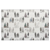 Biedermeier Modes Romantic Toile Stof (Fat Quarter)