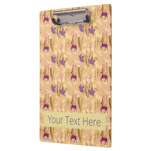 Biedingen en Unicorns op Spring Meadow Klembord (Links)