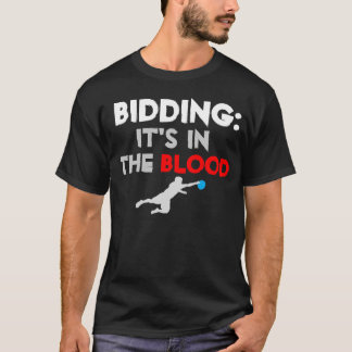 Biedingen: Het is in het bloed (donker) T-shirt