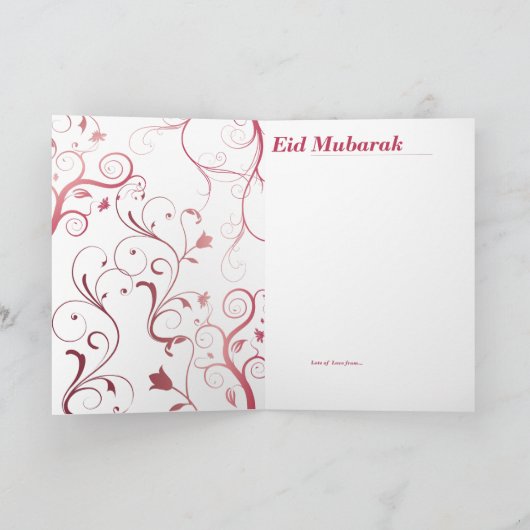 Biedkaart Feestdagen Kaart (Binnen)