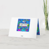 Biedt een speciale dragon-Birthday-kaart Kaart (Achterkant)