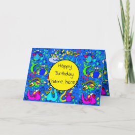 Biedt een speciale dragon-Birthday-kaart Kaart