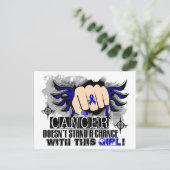 Biedt geen kankerkanker briefkaart (Staand voorkant)