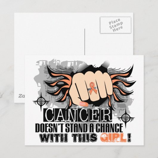 Biedt geen kans op endometriumkanker briefkaart (Voorkant / Achterkant)