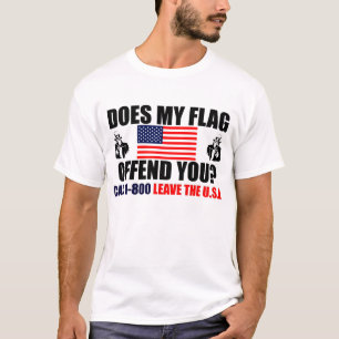 Biedt mijn vlag je aan? t-shirt