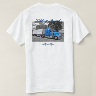 Biedt rond (blanco voorzijde) t-shirt