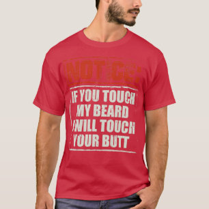Biedt ruimte als u op Mijn baard cadeau 2 tikt T-shirt