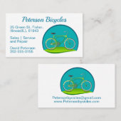 Biedwinkel voor fietsenreparatie visitekaartje (Voorkant / Achterkant)