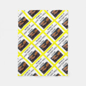 biefstuk fleece deken (Voorkant)