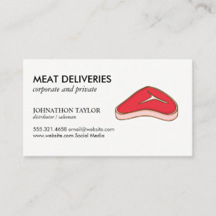 Biefstuk Visitekaartje
