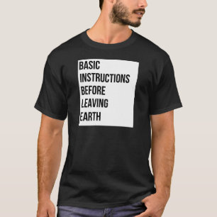 BIEL: Basisinstructies voor het verlaten van de aa T-shirt