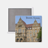 Bielefeld, Duitsland Magneet (Voorkant / Achterkant)