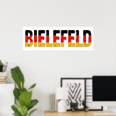 Bielefeld Duitsland Poster (Thuiskantoor)