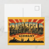Bielefeld Duitsland Sparrenburg Briefkaart (Voorkant / Achterkant)