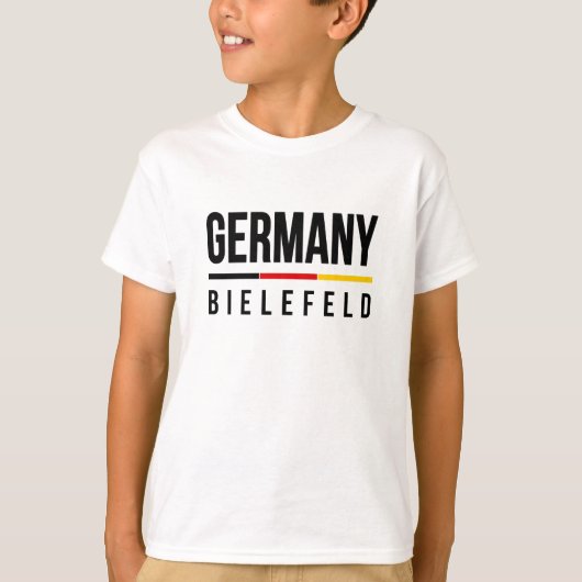 Bielefeld Duitsland T-shirt (Voorkant)