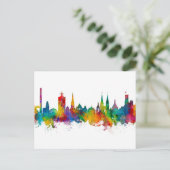 Bielefeld Germany Skyline Briefkaart (Staand voorkant)