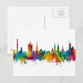 Bielefeld Germany Skyline Briefkaart (Voorkant / Achterkant)