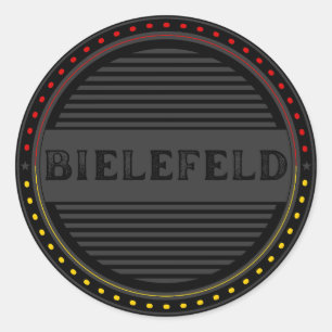 Bielefeld Stadstrots Embleem – Duitse Identiteit Ronde Sticker