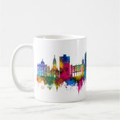 Bielsko-Biala Polen Skyline Koffiemok (Links)
