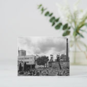 Bielszowice Mine Briefkaart (Staand voorkant)