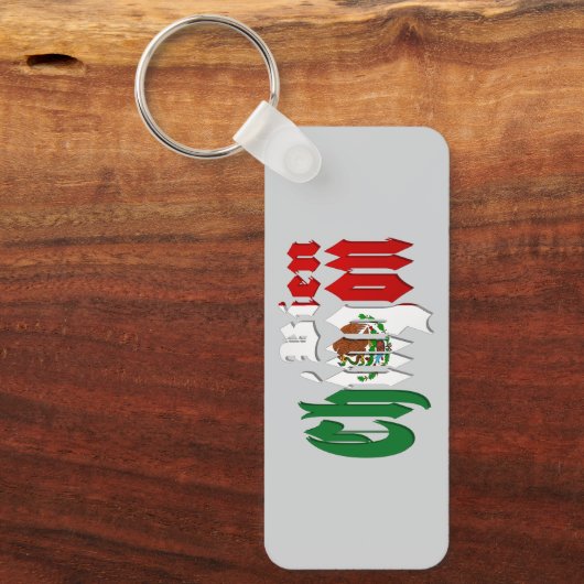 Bien Chingon Mexican Pride Chicano Sleutelhanger (Voorkant)