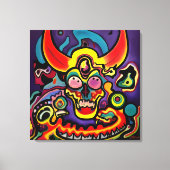 Bien podrías discutir con el Diablo Canvas Afdruk (Voorkant)