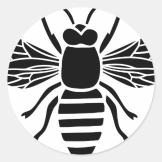 biene bee wasp wespe hummel insect fly honey ronde sticker