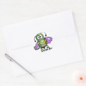 Biene Bienen bee bees sticker aufkleber Zombi (Envelop)