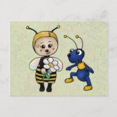Biene und Ameise Briefkaart (Voorkant)