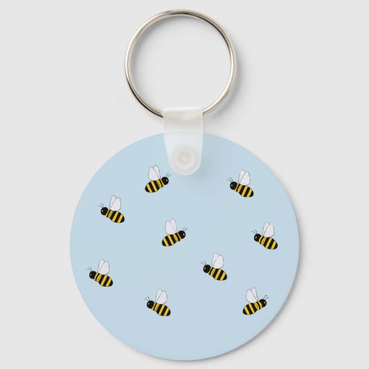 Bienen Sleutelhanger (Voorkant)