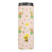 Bienen und Glückskäfer Thermosbeker (Achterkant)