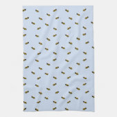 Bienenschwarm Theedoek (Verticaal)