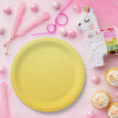 Bienenwabe Papieren Bordje (Feest)