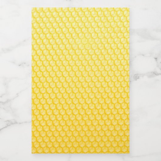 Bienenwabe Wijn Etiket (Enkel label)