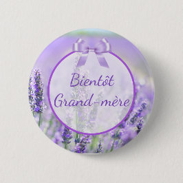 Bientôt Grand-mère Baby shower Button