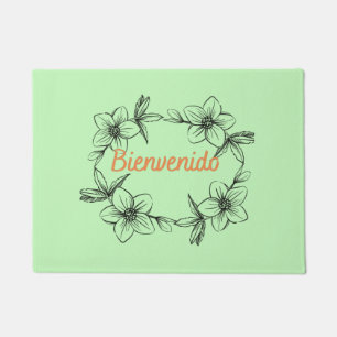 BIENVENIDO. BETEKENIS (ESPANOL) DEURMAT