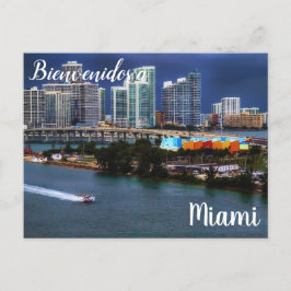 Bienvenidos a Miami-Briefkaart Briefkaart