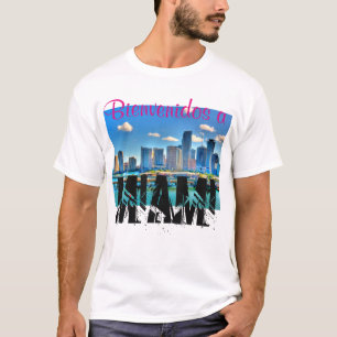 Bienvenidos a Miami Mannen T shirt