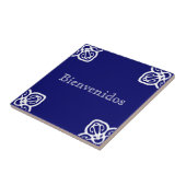 Bienvenidos Sign Tegeltje (Zijkant)