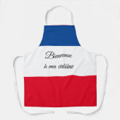 Bienvenue a ma cuisine All-Over Print Apron Schort (Voorkant)