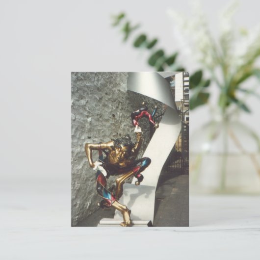 Bienvenue La Ville DE Quebec! Briefkaart (Staand voorkant)