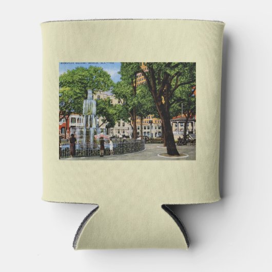 Bienville Sq., Mobile, AL  Blikjeskoeler (Voorkant)