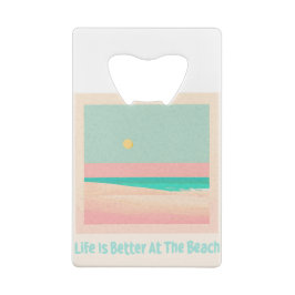 Bieperontwerp Creditkaart Flessenopener