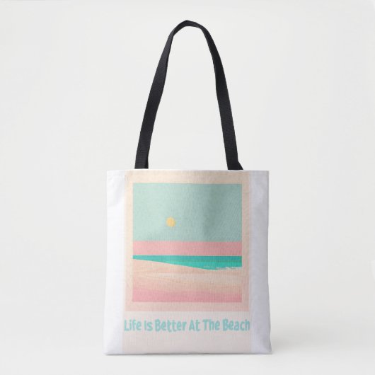 Bieperontwerp Tote Bag (Voorkant)
